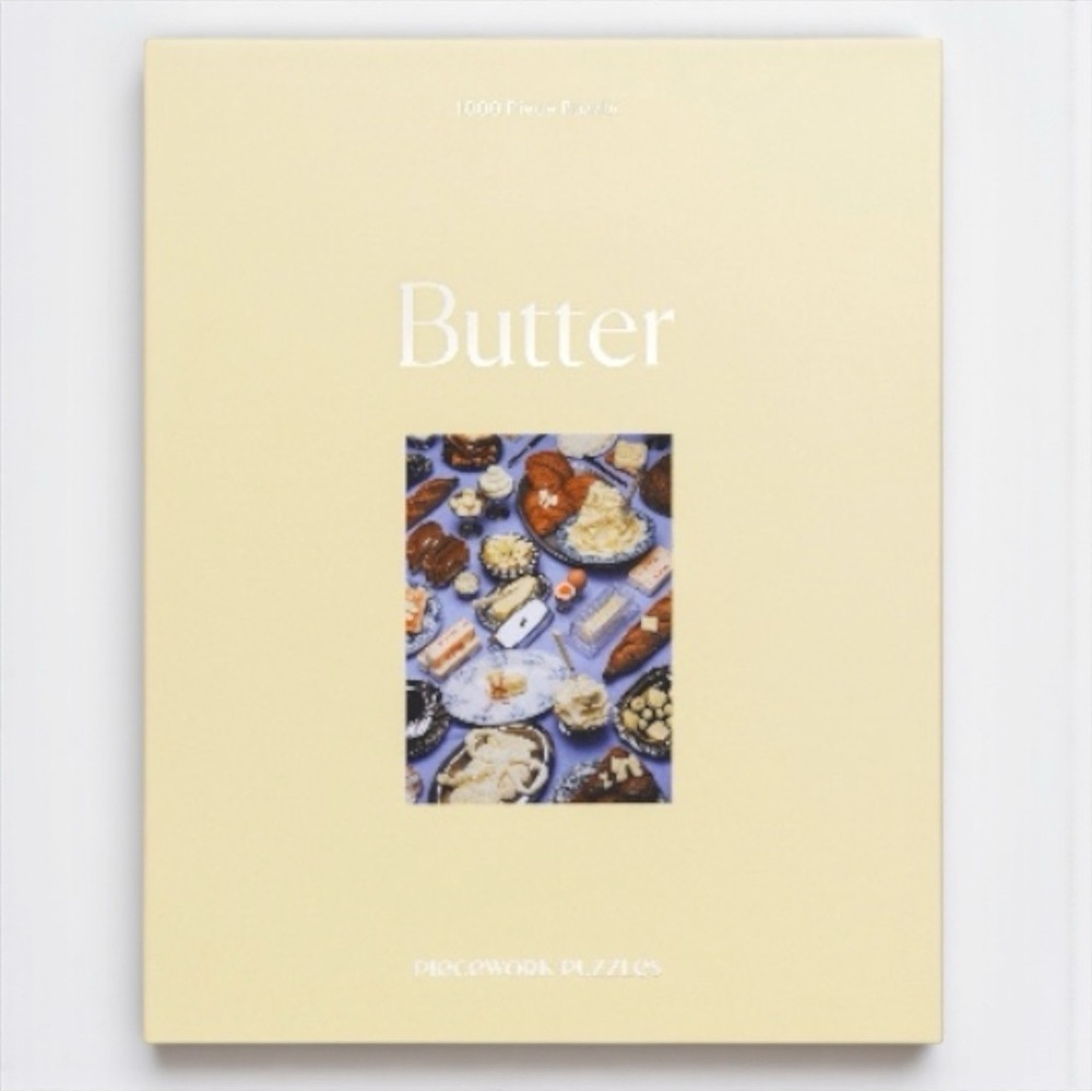 Piecework “Butter” 1000 Piece Jigsaw Puzzle | Aesthetic Puzzle NWT / Sealed